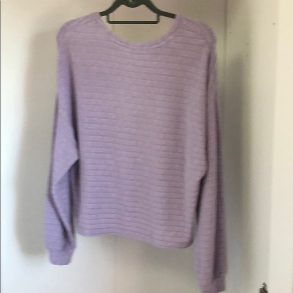 LILAC RIBBED TOP - DYNAMITE - Picture 4 of 4